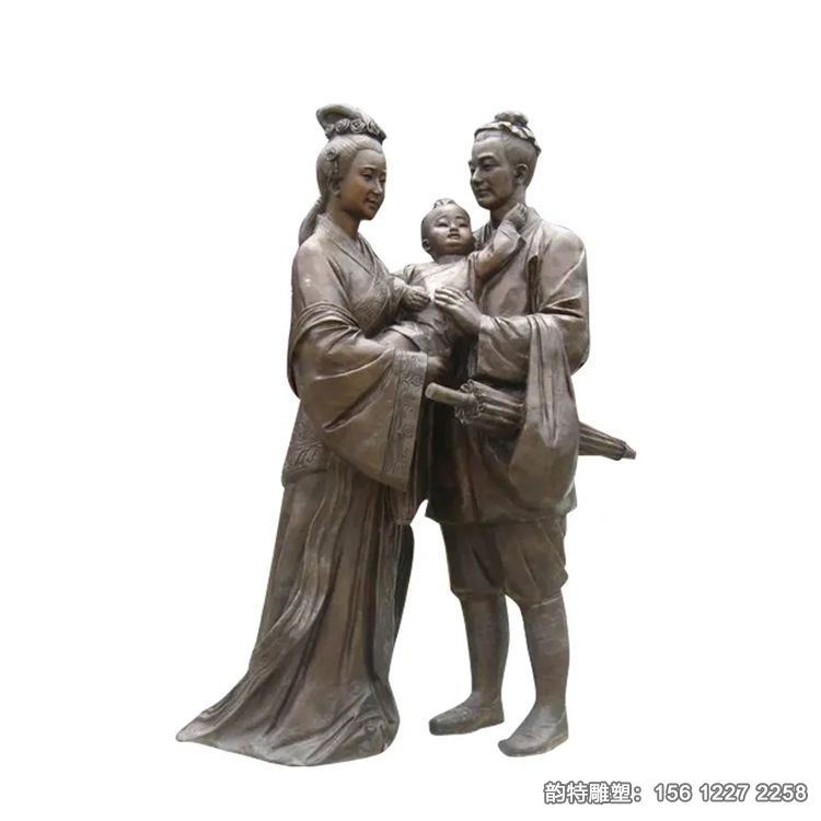 铸铜牛郎织女雕塑,爱情主题雕塑定做 铸铜牛郎织女雕塑,爱情主题雕塑定做