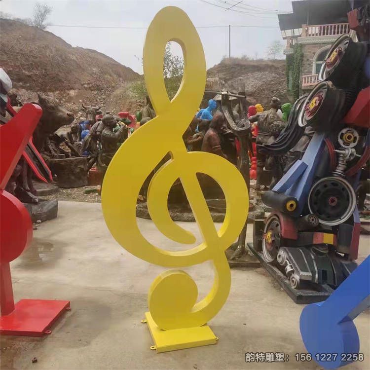 不锈钢音符主题雕塑,立体文字音符雕塑定做 不锈钢音符主题雕塑,立体文字音符雕塑定做