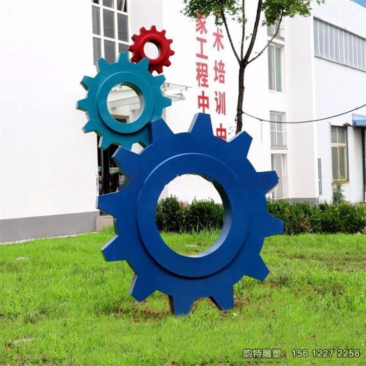 齿轮雕塑03