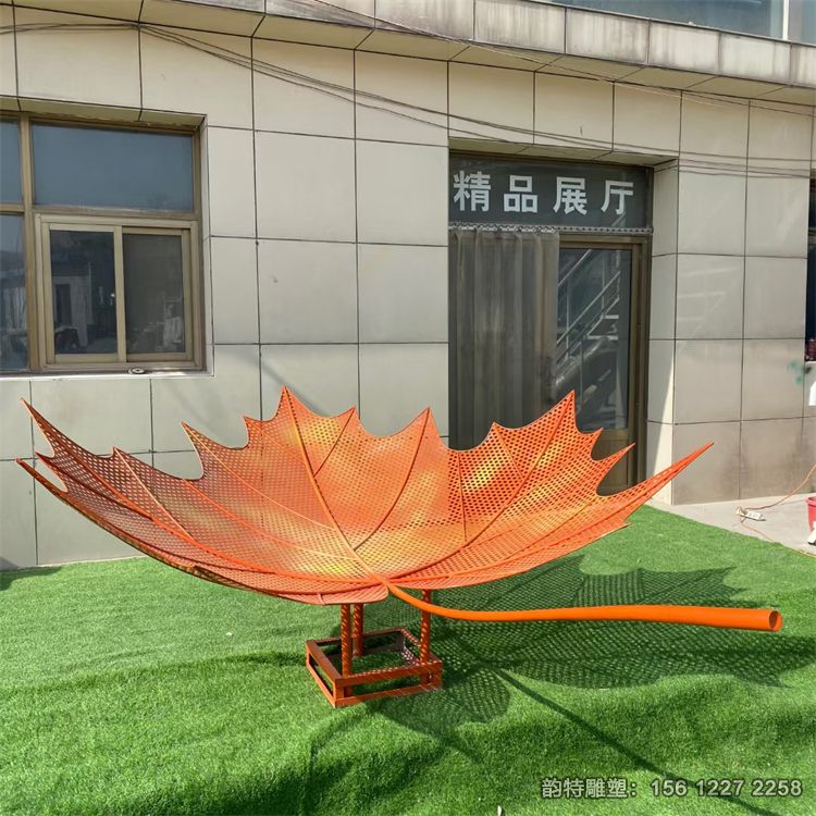 树叶雕塑71