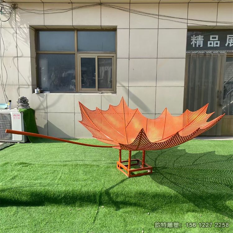 树叶雕塑72