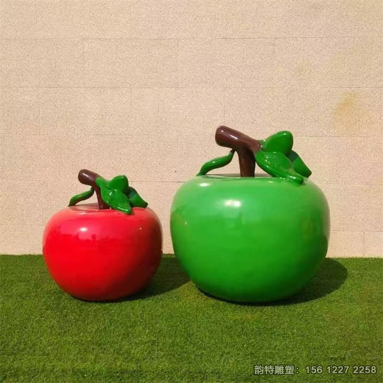 苹果雕塑30