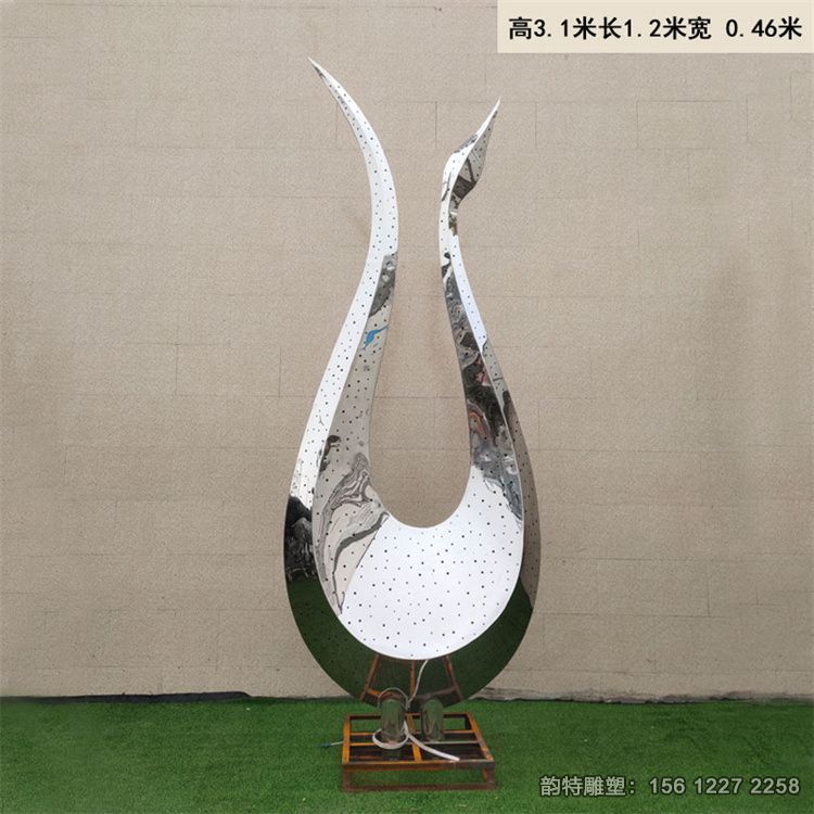 镜面不锈钢天鹅雕塑,抽象发光天鹅雕塑制作厂家 镜面不锈钢天鹅雕塑,抽象发光天鹅雕塑制作厂家