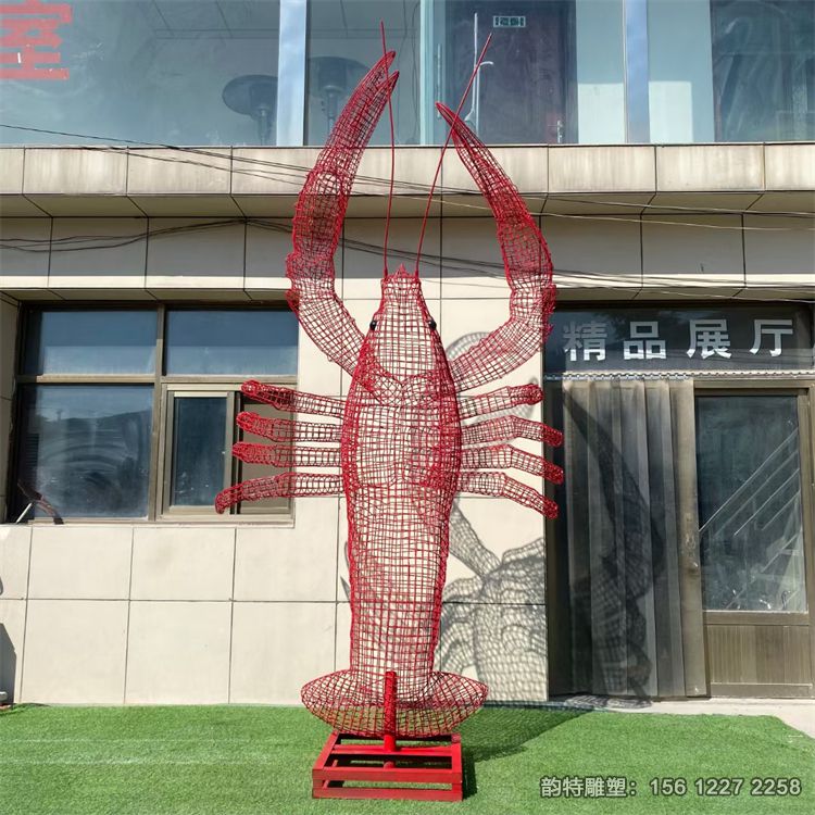 虾雕塑15