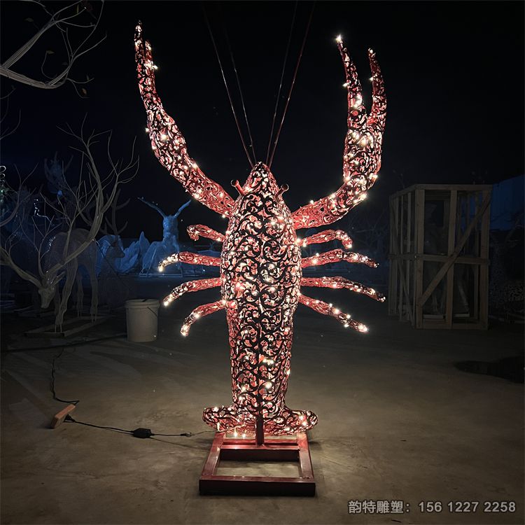虾雕塑11