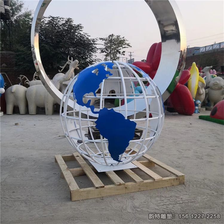 地球仪雕塑21