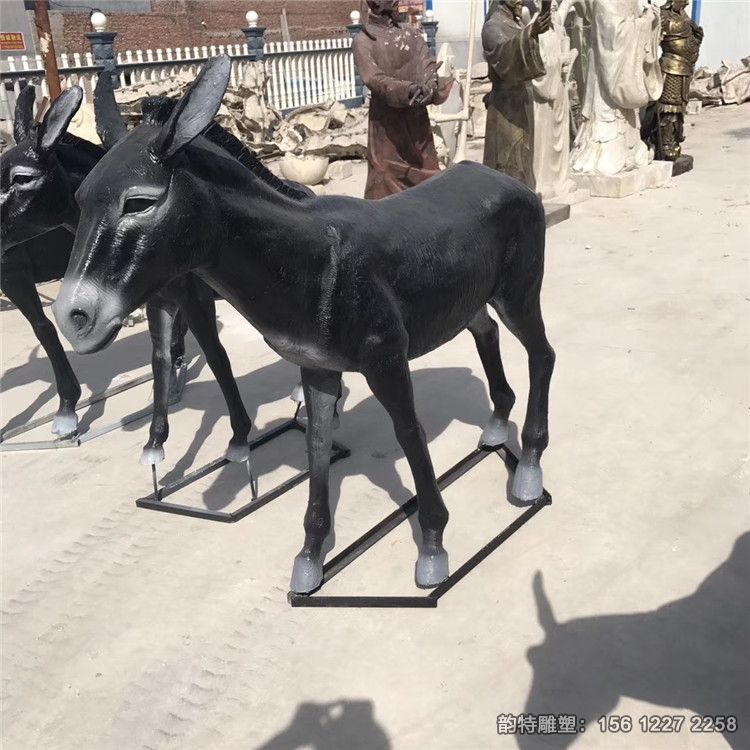 毛驴雕塑19