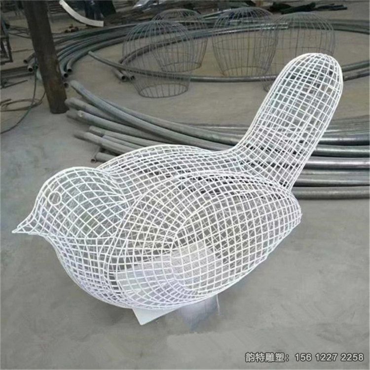 小鸟雕塑24