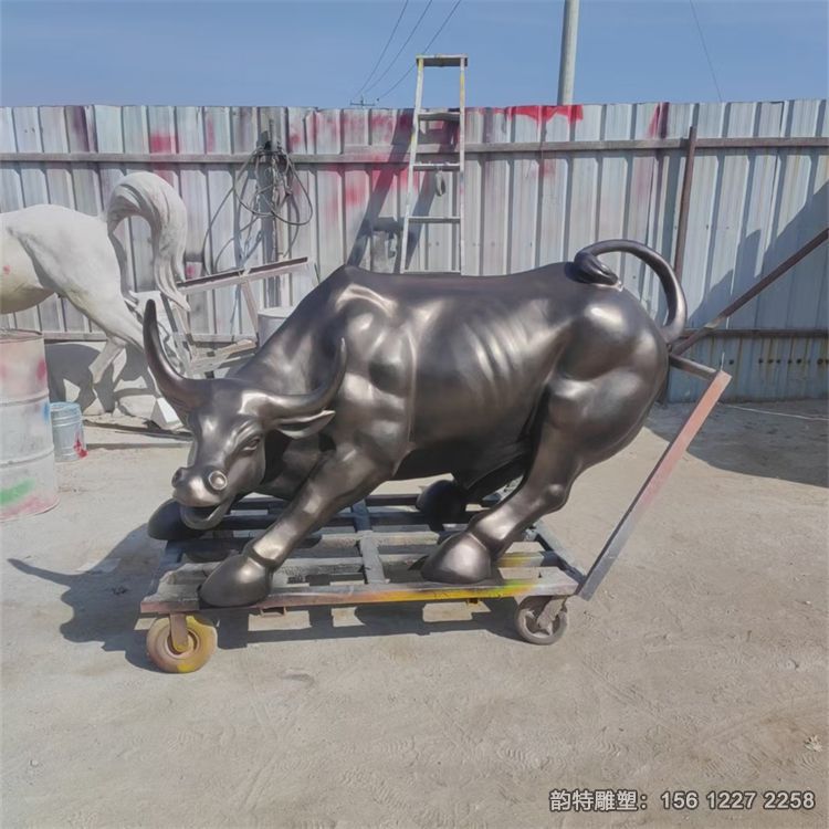 华尔街牛雕塑,大型仿铜牛雕塑大全 华尔街牛雕塑,大型仿铜牛雕塑大全