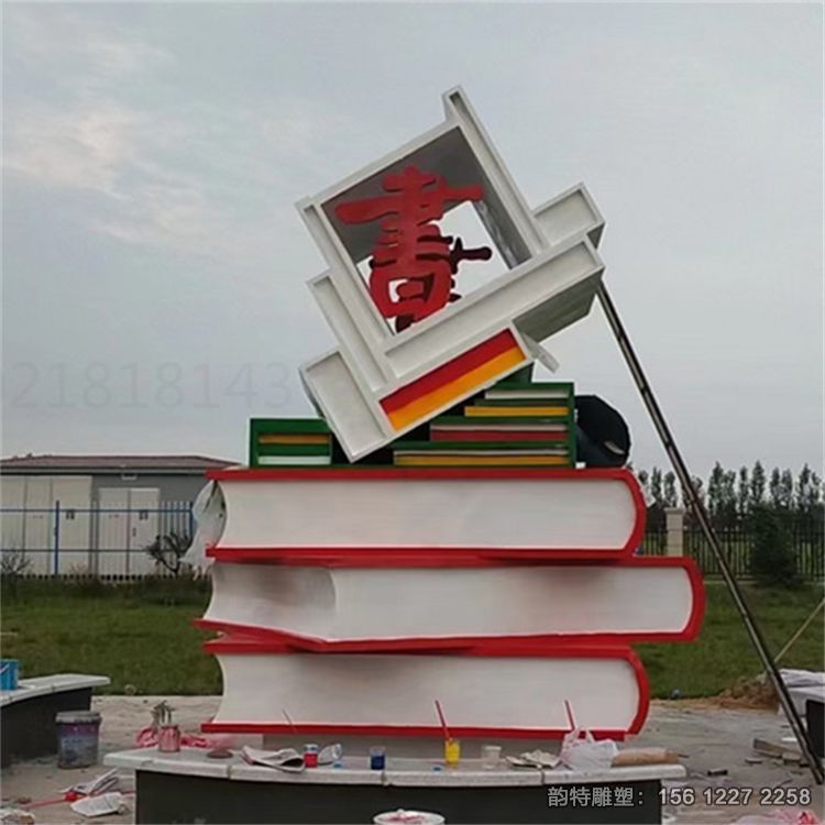 学校书本雕塑,不锈钢景观书本雕塑 学校书本雕塑,不锈钢景观书本雕塑