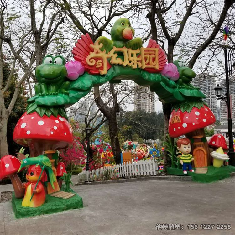 幼儿园门头雕塑,大型卡通门头雕塑 幼儿园门头雕塑,大型卡通门头雕塑
