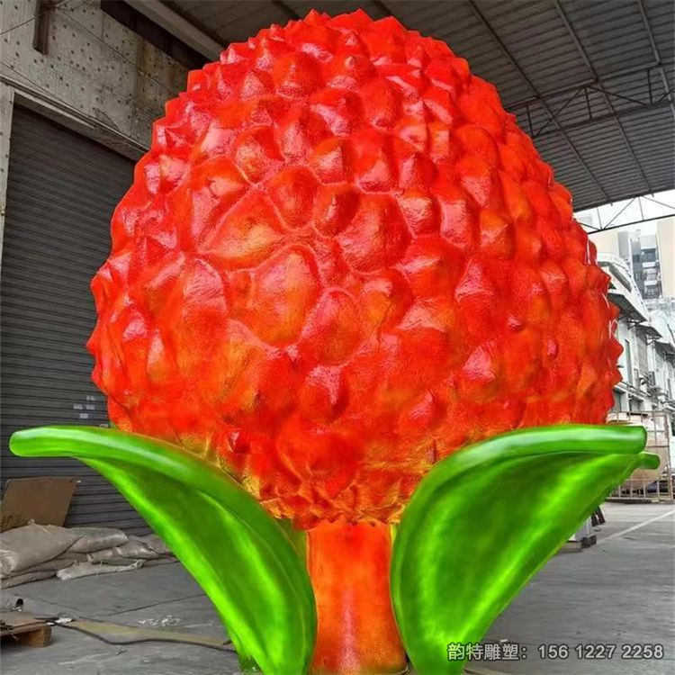 大型荔枝雕塑真实案例参考,仿真荔枝主题雕塑 大型荔枝雕塑真实案例参考,仿真荔枝主题雕塑