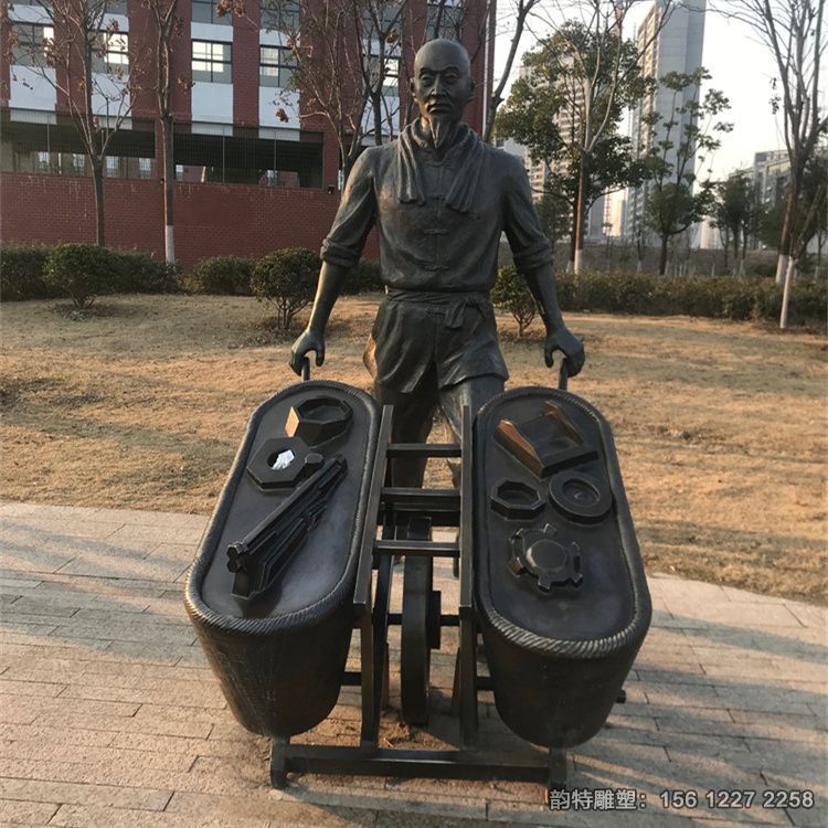 古代搬运工人雕塑,玻璃钢装卸工雕塑案例 古代搬运工人雕塑,玻璃钢装卸工雕塑案例