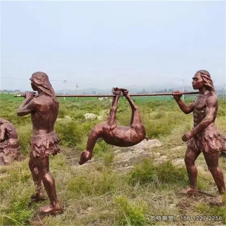 玻璃钢原始人雕塑现货,原始人山洞雕塑 玻璃钢原始人雕塑现货,原始人山洞雕塑
