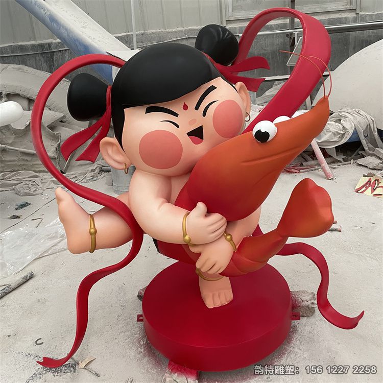 3D创意卡通人物雕塑 定制款卡通雕塑案例分享