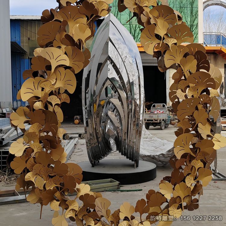 树叶雕塑52