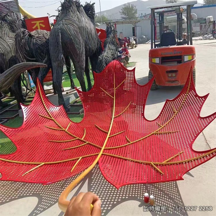 树叶雕塑27 树叶雕塑27