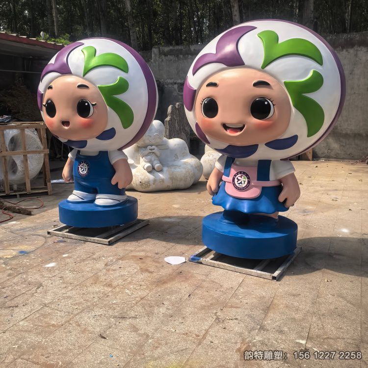 卡通人物雕塑 丰富游玩体验，延长游客停留时间，形成区别于其他景区的独特记忆点
